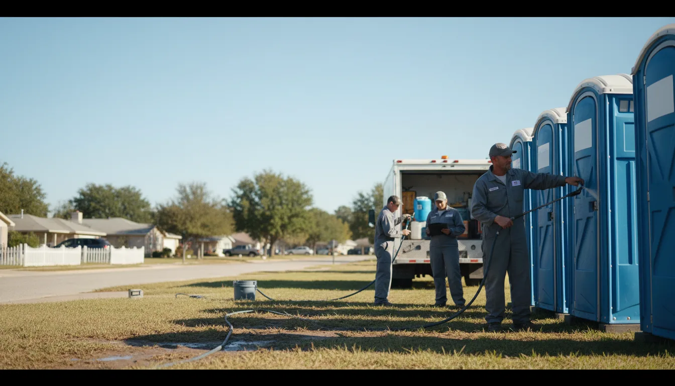Long-Term Portable Toilet Rental in Smilax, KY near me